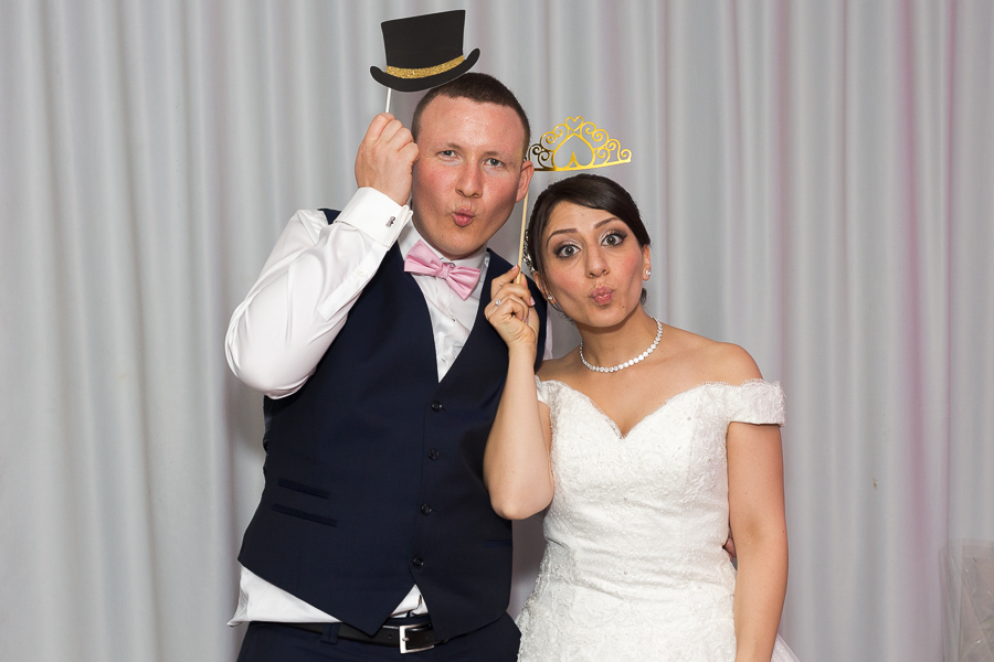 Photobooth studio mariage Cambrai château La Motte Fénelon