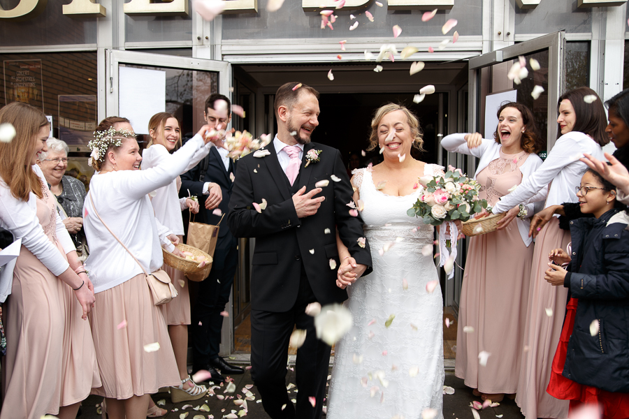 lancer fleurs sortie mairie wasquehal mariage