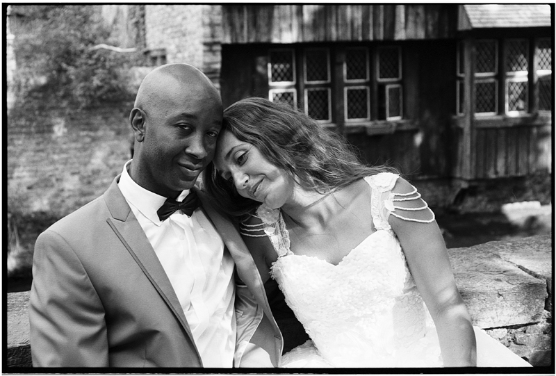 séance Day After romantique photo noir et blanc Bruges Belgique Fred Laurent photographe mariage portrait