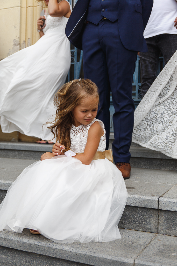 coup de vent dans robes blanches scène mariage civil Hauts de France