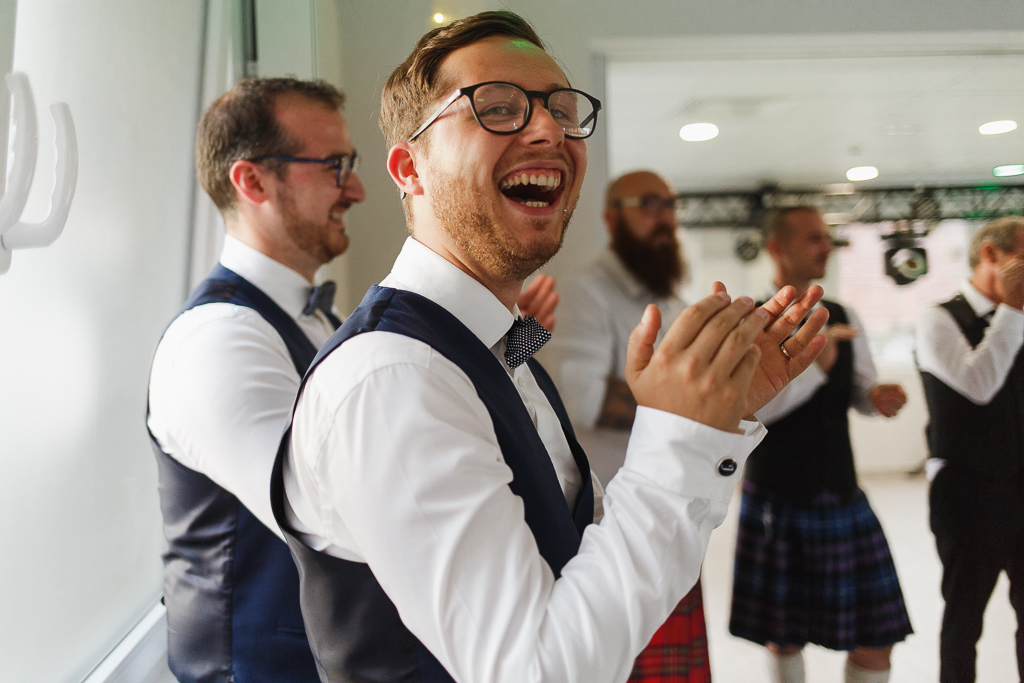 marié applaudit soirée mariage Hauts de France