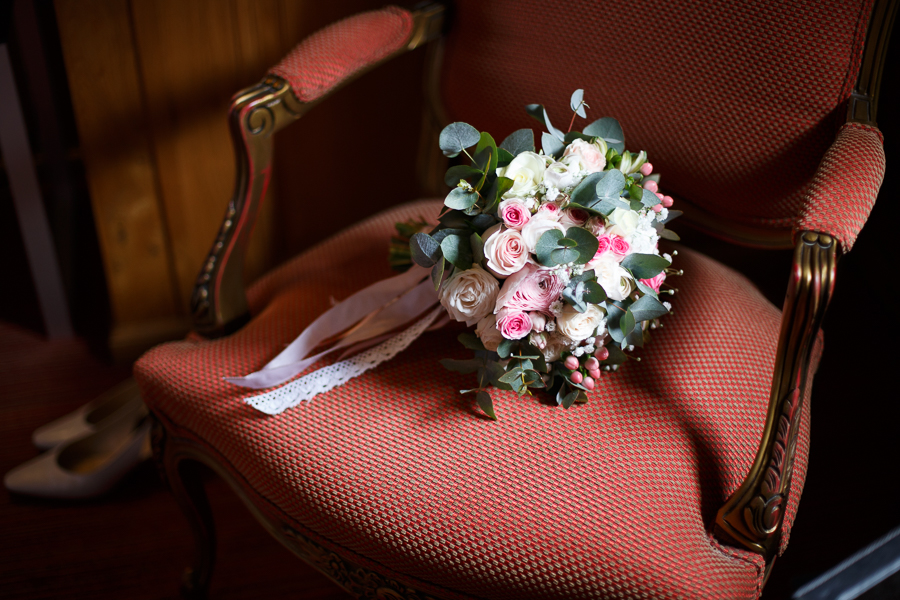 bouquet mariée hermitage gantois