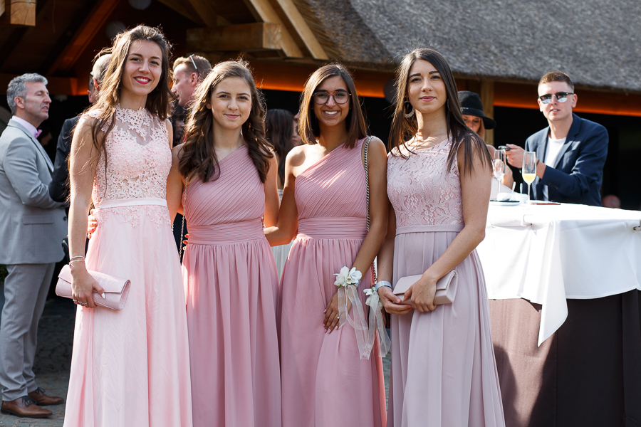 bridesmaids demoiselles d'honneur dress code rose photographe mariage Nord et Flandre belge