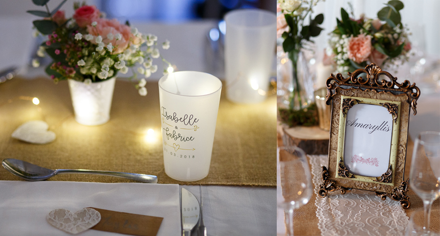 décoration de table au domaine de ronceval à dottignies mariage réception déco traiteur photographe