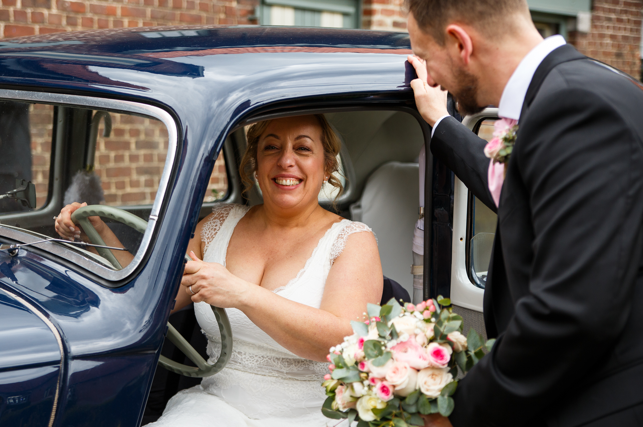 mariage champetre et traction ferme de ronceval