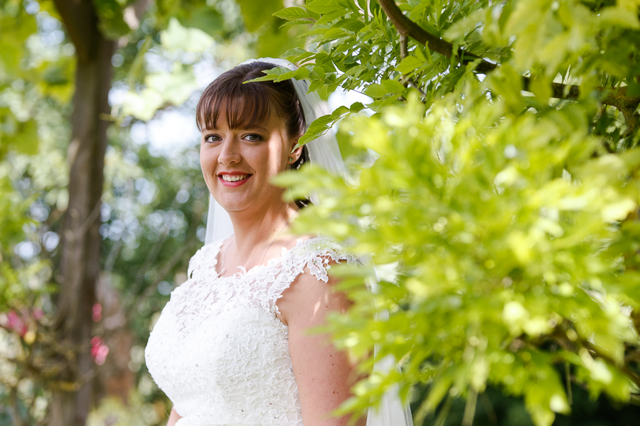 portrait de la mariée beautiful bride Nord Pas de Calais photographe mariage Hauts de France