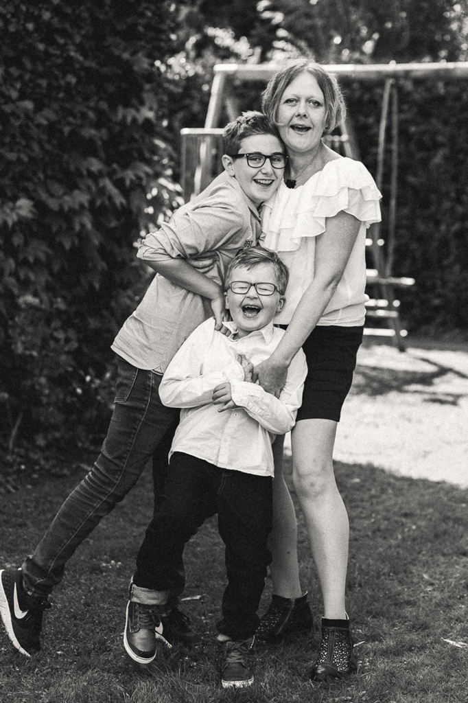 Photos de familles en noir et blanc Hauts de France