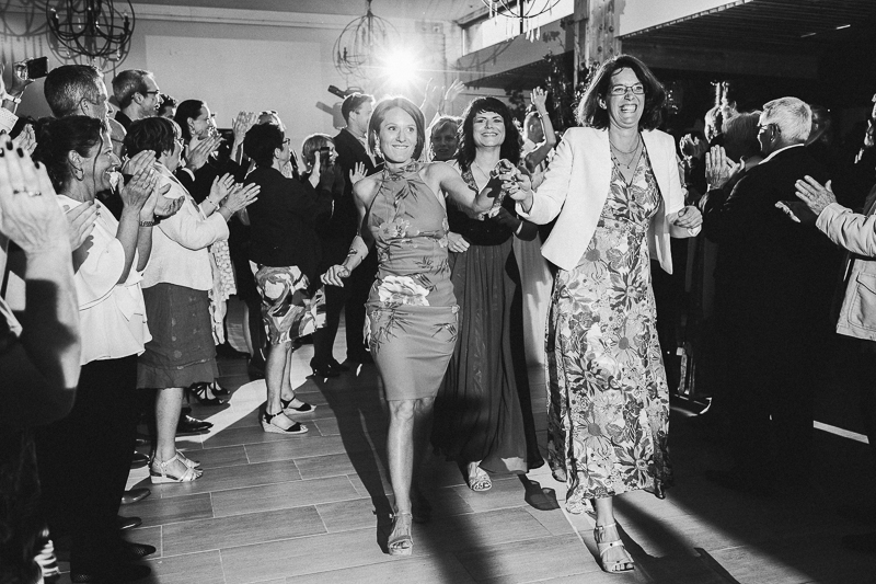 entrée des témoins salle de mariage