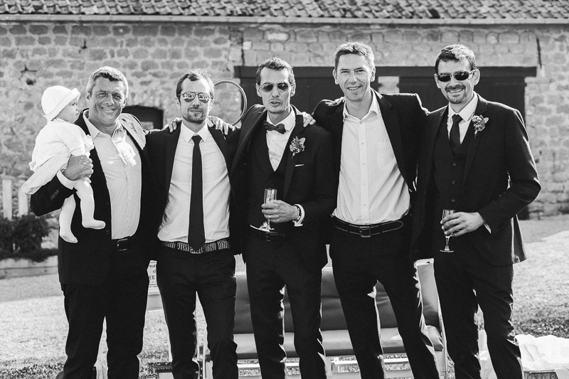 portrait groupe hommes photos de mariages