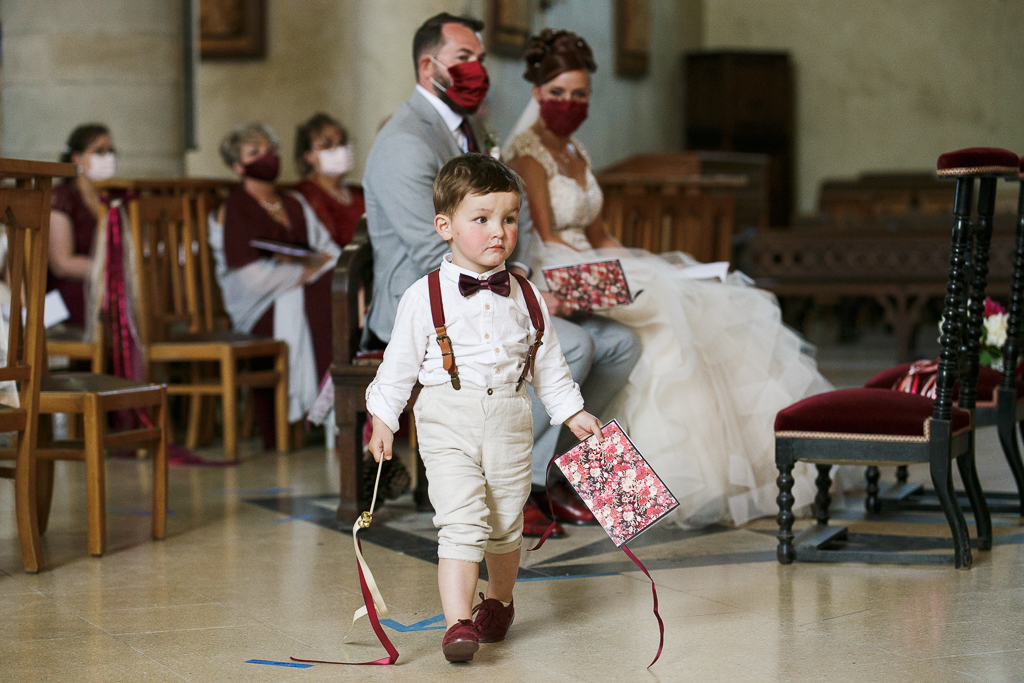 photo de mariage église Berlaimont