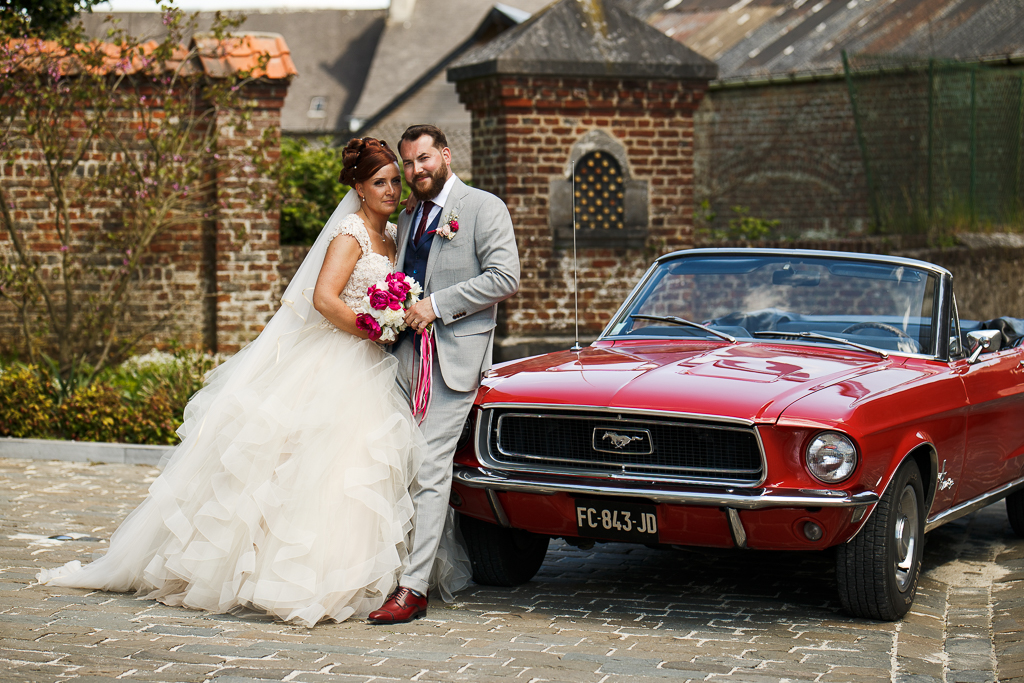 photo mariage Mustang Nord - Fred LAURENT Photographe spécialisé mariages