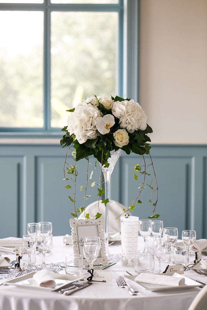 Décoration florale mariage table à la Grande Maison à Cassel Nord Photographe mariage