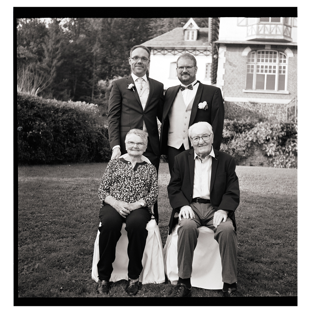 Portrait à l'ancienne mariage à la Grande Maison à Cassel