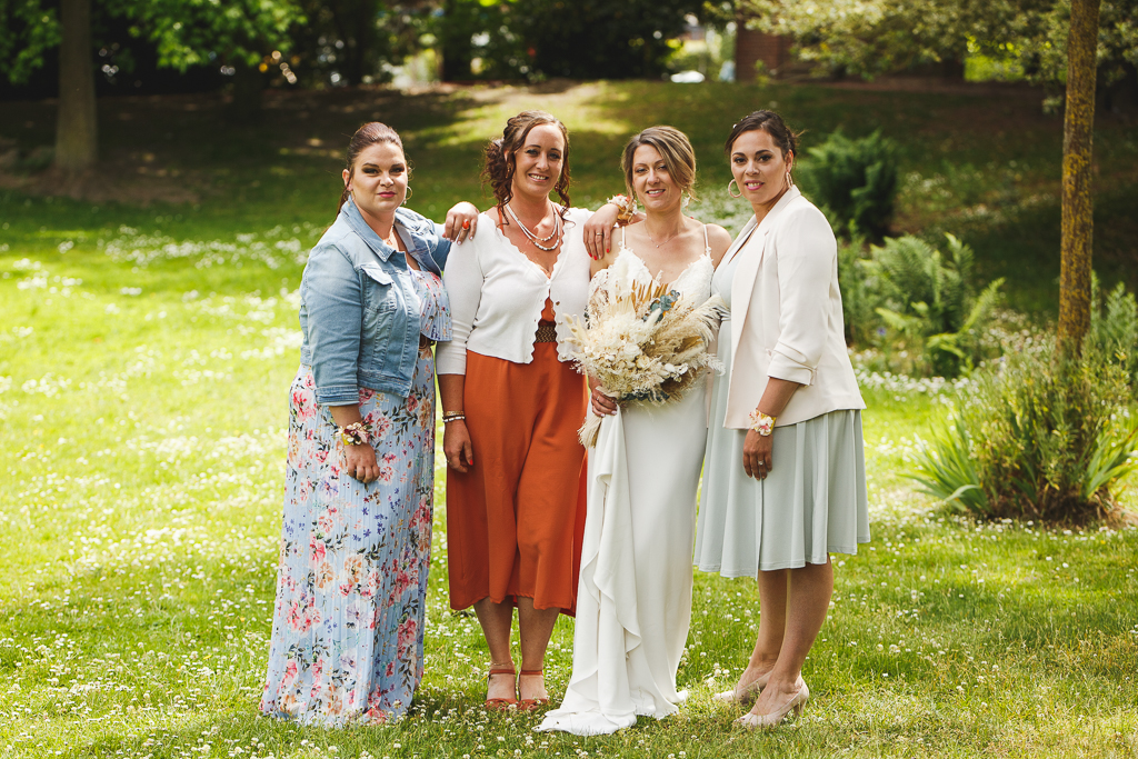 portrait groupe femmes mariage Wambrechies