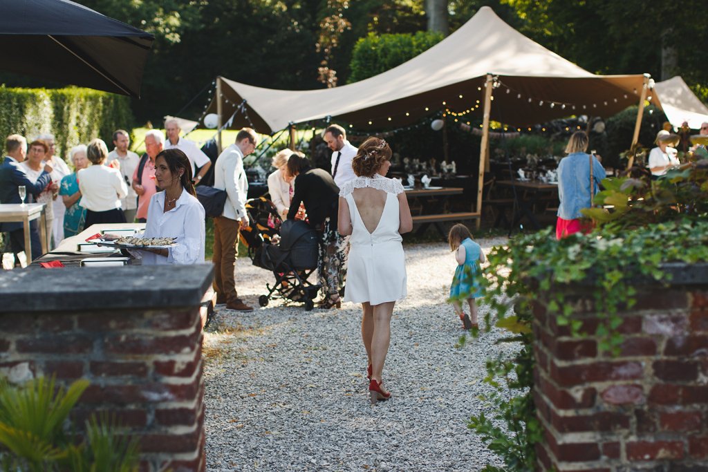Le jardin de la Ragotière réception mariage à la campagne en Belgique. Mariage en petit comité à la Ragotière