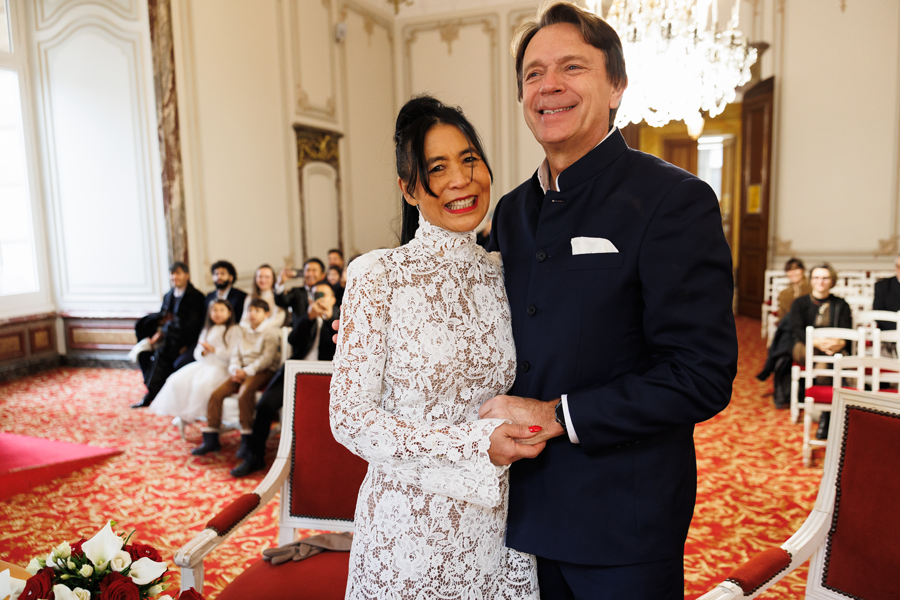 Mariage après 40 ans à Tourcoing. Cérémonie civile et réception simple