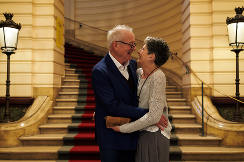 Portrait des mariés à la mairie de Tourcoing